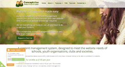 Desktop Screenshot of conceptulise.com